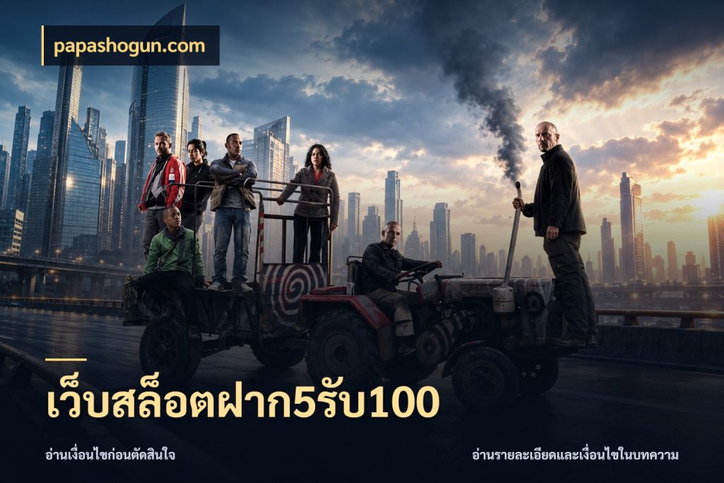 เว็บสล็อตฝาก5รับ100 จุดเด่นของเครดิตที่คนชอบเกมอยากรู้ ในมุม papashogun.com