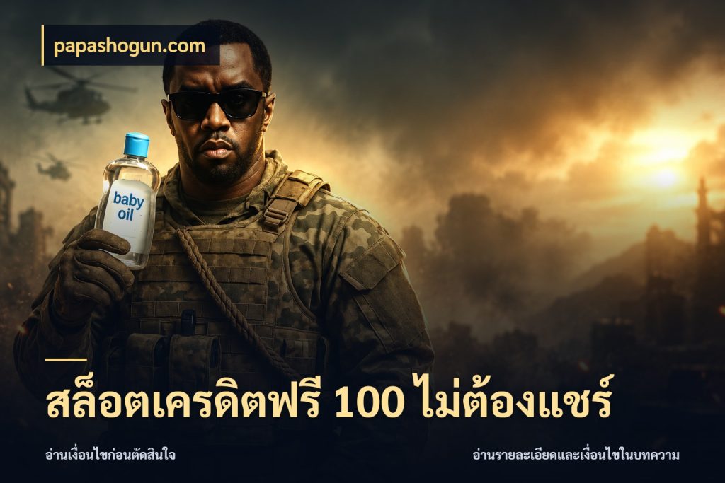 สล็อตเครดิตฟรี 100 ไม่ต้องแชร์ เครดิตฟรีในมุมที่สายโบนัสสนใจ กับ papashogun.com