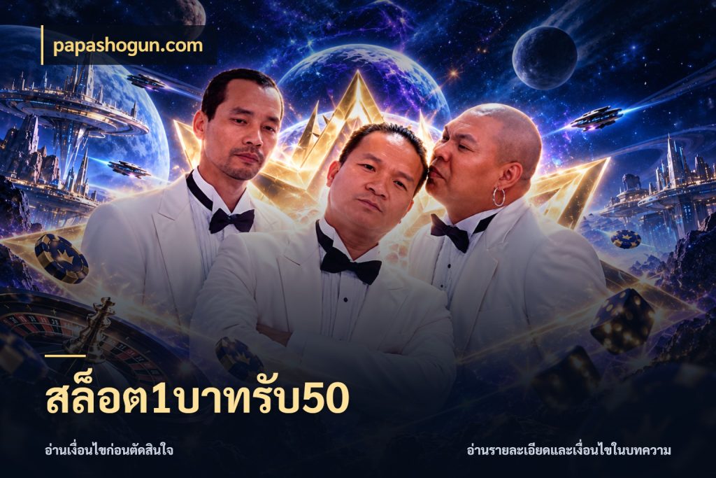 สล็อต1บาทรับ50 จับประเด็นยอดรับก่อนเลือกความสนุก ในมุม papashogun.com