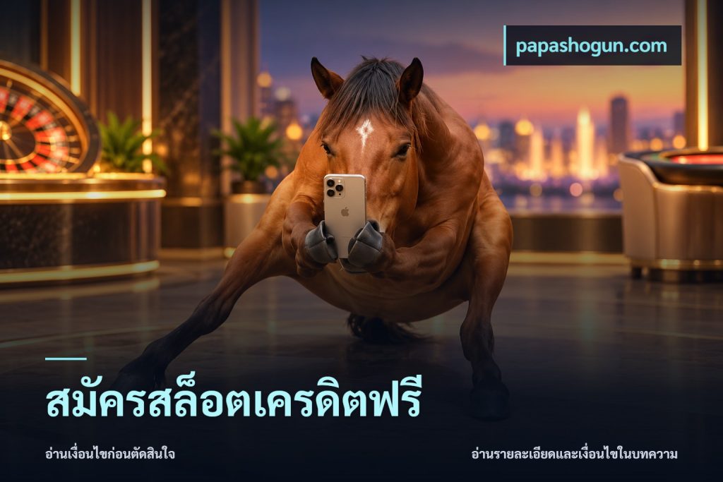 สมัครสล็อตเครดิตฟรี