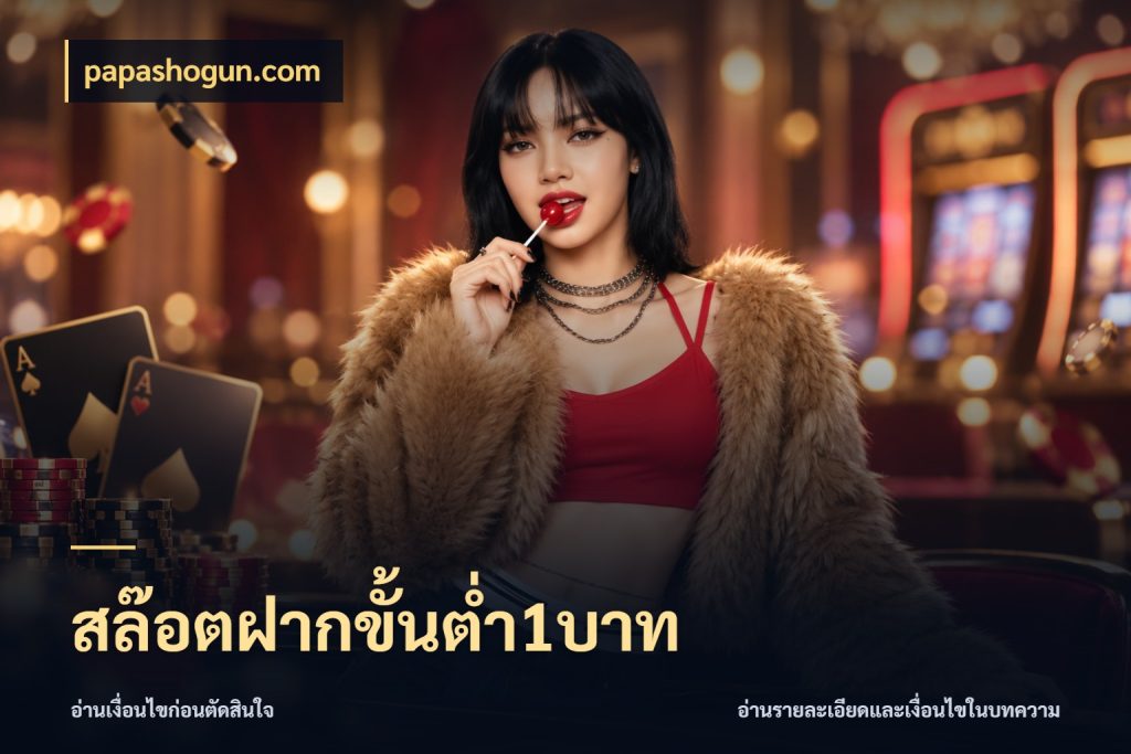 สล๊อตฝากขั้นต่ำ1บาท เลือกสไตล์จากยอดและรูปแบบที่ตรงใจ กับ papashogun.com