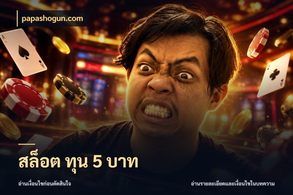 สล็อต ทุน 5 บาท เลือกสไตล์จากยอดและรูปแบบที่ตรงใจ สไตล์ papashogun.com