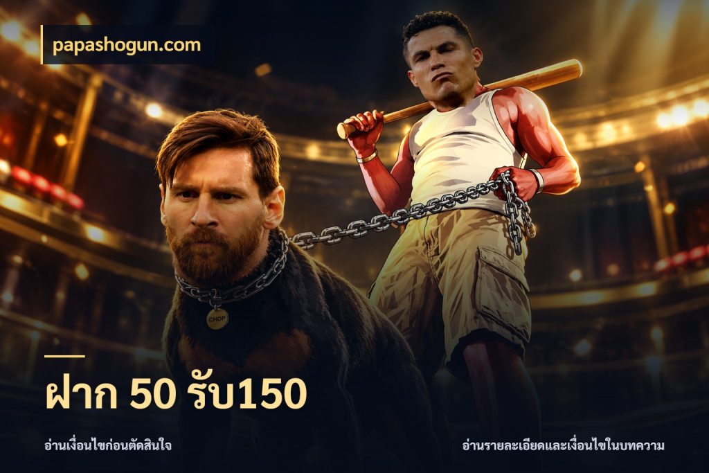 ฝาก 50 รับ150 เปิดมุมโปรให้เข้ากับเกมแนวโปรด สไตล์ papashogun.com