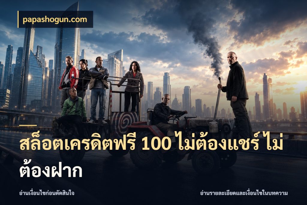 สล็อตเครดิตฟรี 100 ไม่ต้องแชร์ ไม่ต้องฝาก papashogun.com สีสันของเครดิตฟรีและเกมแนวที่ชอบ