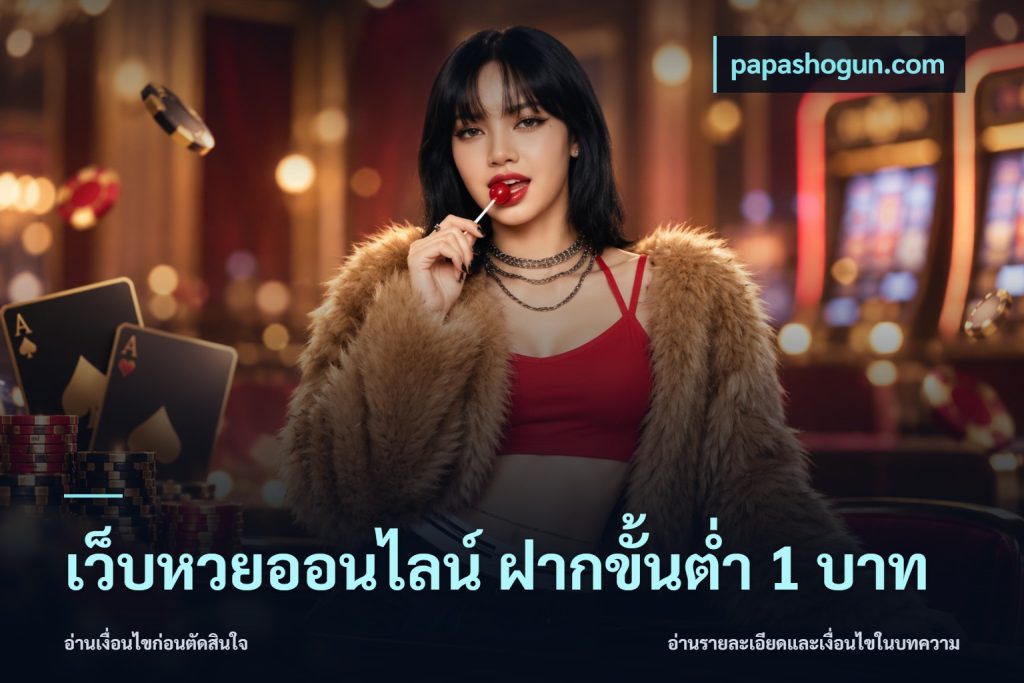 เว็บหวยออนไลน์ ฝากขั้นต่ำ 1 บาท