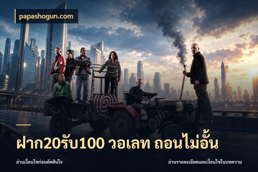 ฝาก20รับ100 วอเลท ถอนไม่อั้น papashogun.com สนุกกับตัวเลือกโปรในสไตล์ของคุณ