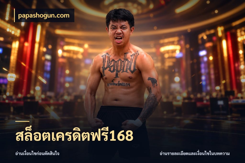 สล็อตเครดิตฟรี168 จากชื่อเครดิตฟรีสู่ความสนุกที่เข้าใจได้ สไตล์ papashogun.com