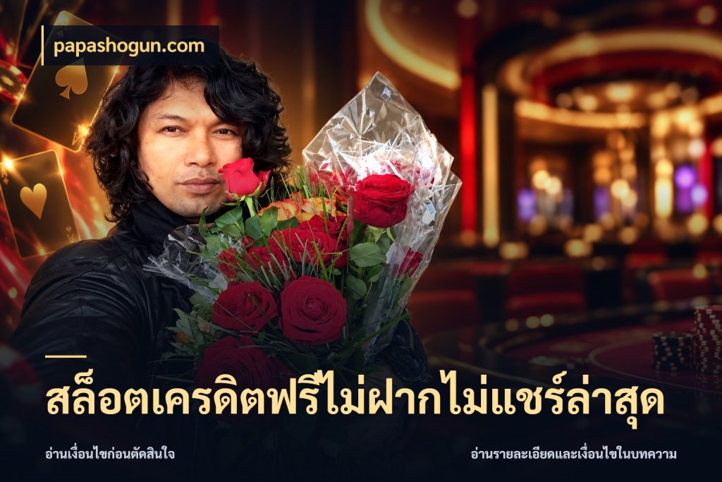สล็อตเครดิตฟรีไม่ฝากไม่แชร์ล่าสุด papashogun.com สีสันของเครดิตฟรีและเกมแนวที่ชอบ