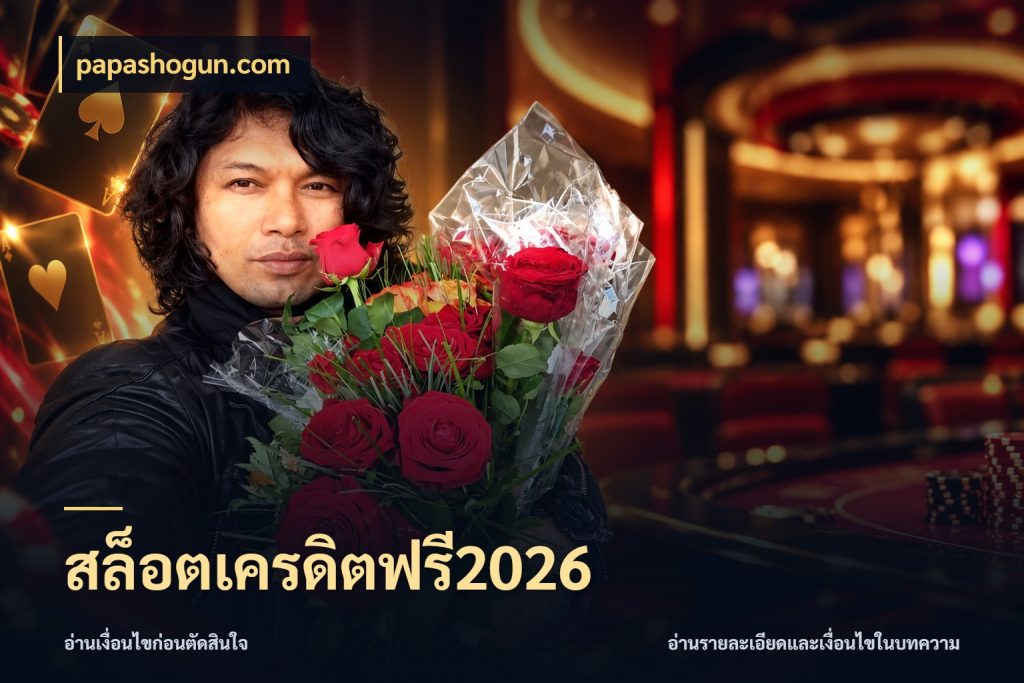 สล็อตเครดิตฟรี2026 เปิดประเด็นเครดิตฟรีสำหรับคนชอบลุ้น ในมุม papashogun.com