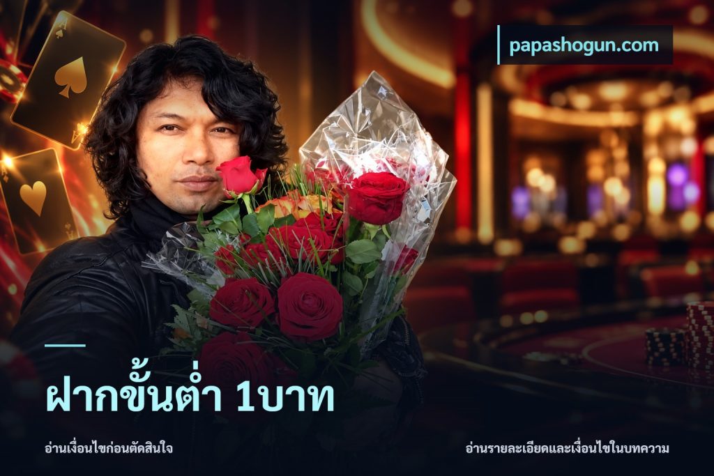 ฝากขั้นต่ำ 1บาท