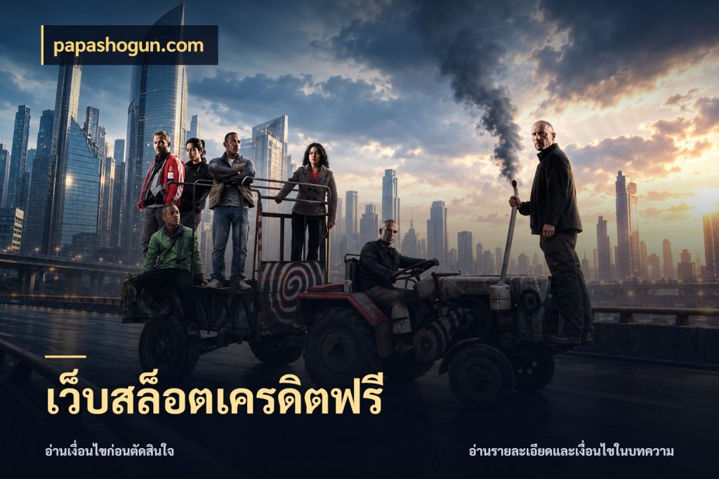 เว็บสล็อตเครดิตฟรี สีสันของเครดิตฟรีและเกมแนวที่ชอบ กับ papashogun.com