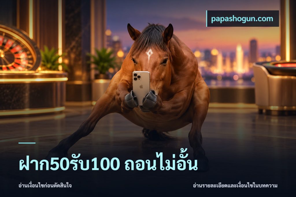 ฝาก50รับ100 ถอนไม่อั้น