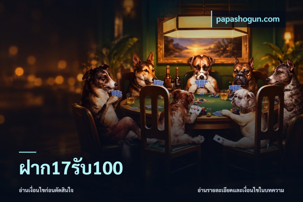 ฝาก17รับ100