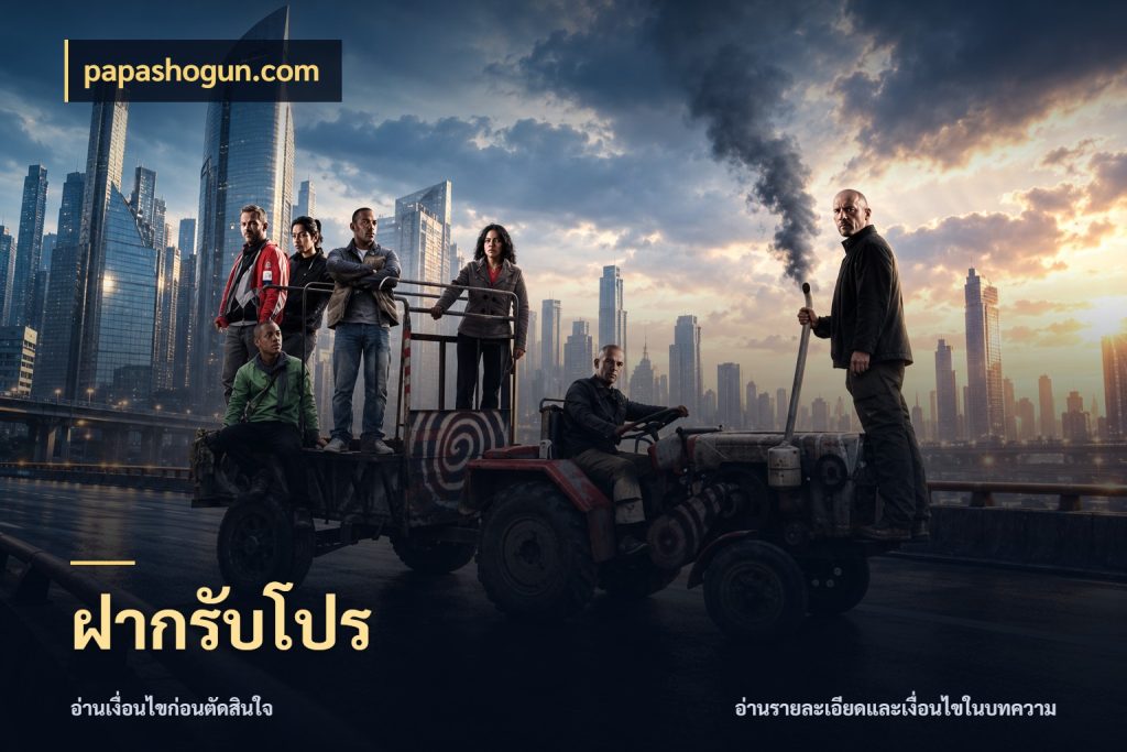 ฝากรับโปร papashogun.com จับประเด็นยอดรับก่อนเลือกความสนุก
