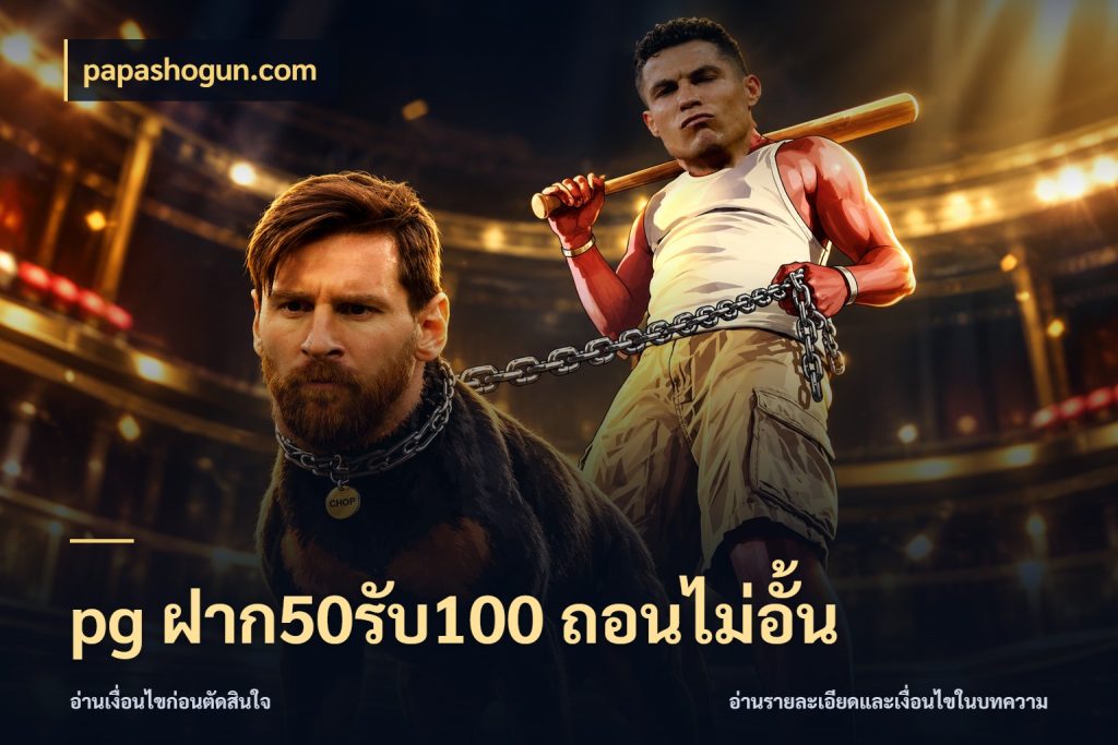 pg ฝาก50รับ100 ถอนไม่อั้น จุดเด่นของเครดิตที่คนชอบเกมอยากรู้ สไตล์ papashogun.com