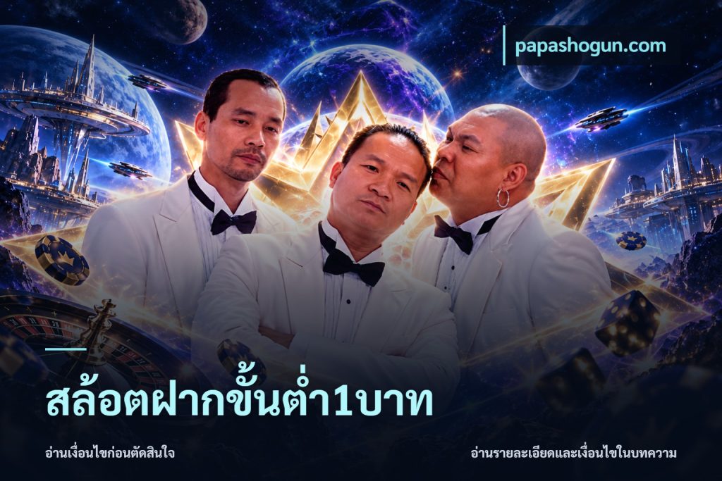 สล้อตฝากขั้นต่ำ1บาท
