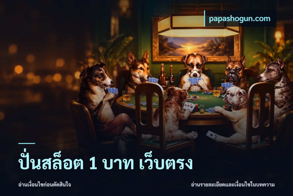 ปั่นสล็อต 1 บาท เว็บตรง