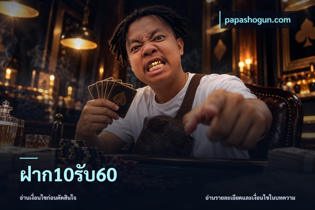 ฝาก10รับ60